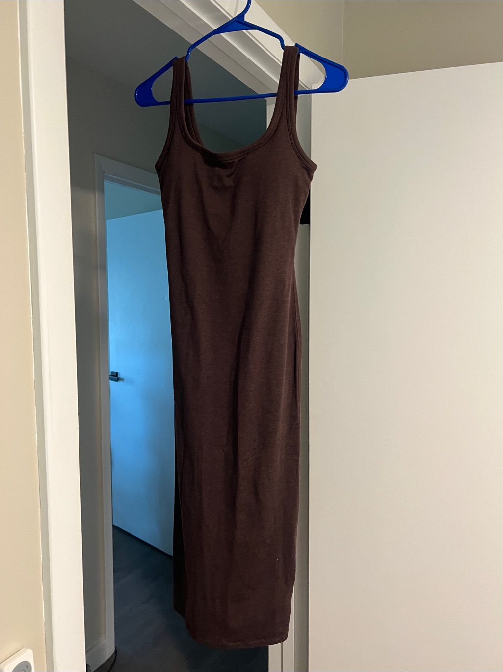 Vuori Brown Tank Maxi Dress